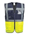 Gilet alta visibilità Safemax personalizzato per protezione civile