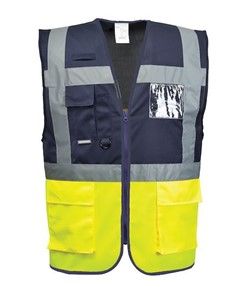 Gilet alta visibilità Safemax personalizzato per protezione civile Gilet alta visibilità Safemax personalizzato per protezione civile