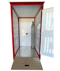 Armadio Safemax per stoccaggio bombole