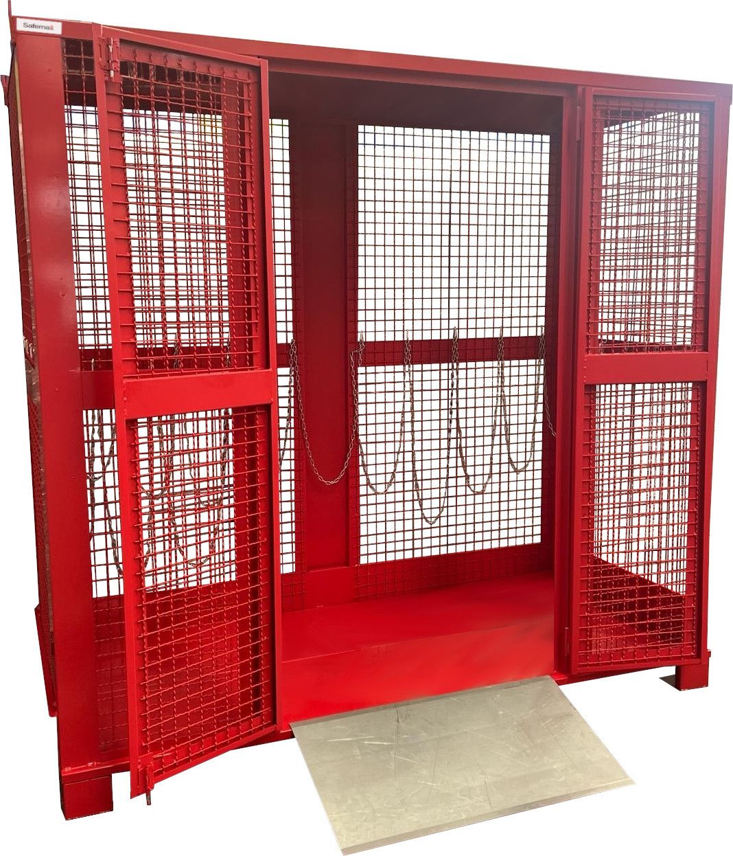 Gabbia deposito Safemax per stoccaggio fino a 24 bombole