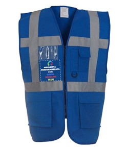 Gilet personalizzato con stampa lato destro Gilet personalizzato con stampa lato destro