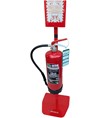 Piantana porta-estintore con coperta e cassetta pronto soccorso Safemax SafeHUB Piantana porta-estintore con coperta e cassetta pronto soccorso Safemax SafeHUB