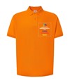 Polo personalizzata con stampa lato cuore Polo personalizzata con stampa lato cuore