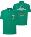 Polo personalizzata con stampa lato cuore e schiena Polo personalizzata con stampa lato cuore e schiena