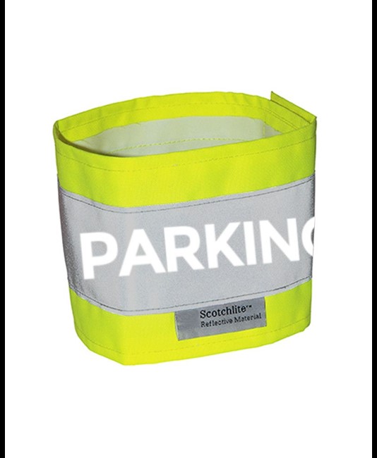 Fascia alta visibilità Safemax con scritta PARKING