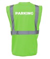 Gilet alta visibilità Safemax con scritta PARKING in offerta