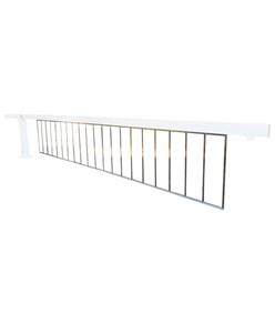 Rastrelliera per barriera manuale in ferro Safemax