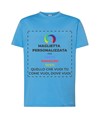T-shirt personalizzata con stampa fronte T-shirt personalizzata con stampa fronte