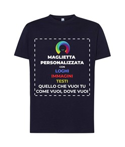 T-shirt personalizzata con stampa fronte