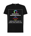 T-shirt personalizzata con stampa fronte T-shirt personalizzata con stampa fronte