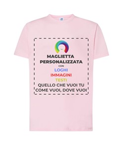 T-shirt personalizzata con stampa fronte