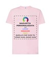 T-shirt personalizzata con stampa fronte T-shirt personalizzata con stampa fronte