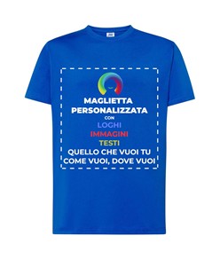 T-shirt personalizzata con stampa fronte