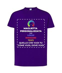 T-shirt personalizzata con stampa fronte
