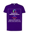 T-shirt personalizzata con stampa fronte T-shirt personalizzata con stampa fronte