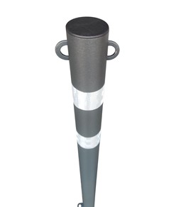 Paletto parapedonale Safemax in ferro antracite Paletto parapedonale Safemax in ferro antracite