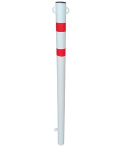 Paletto parapedonale Safemax bianco in ferro Paletto parapedonale Safemax bianco in ferro