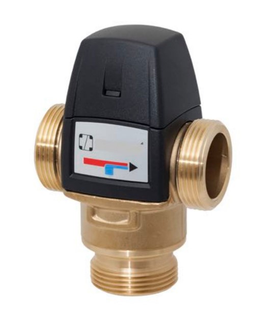 Valvola miscelatrice termostatica per docce di emergenza Safemax Valvola miscelatrice termostatica per docce di emergenza Safemax