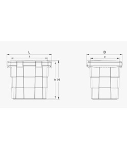 Cassetta porta sabbia