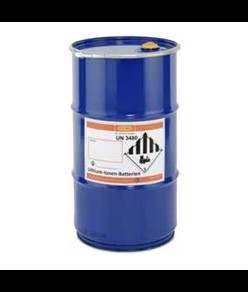 Fusto per batterie a litio