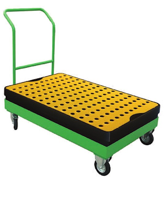 Carrello per vasca di raccolta in PE Carrello per vasca di raccolta in PE