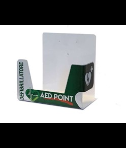 Supporto a muro per defibrillatore