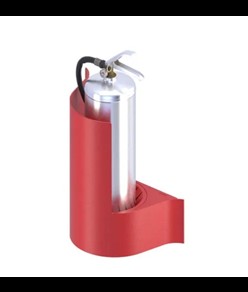 Porta estintore da parete