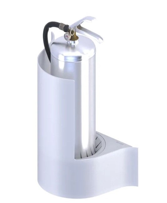 Porta estintore da parete Porta estintore da parete