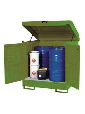 Vasca di raccolta a tenuta stagna coperta