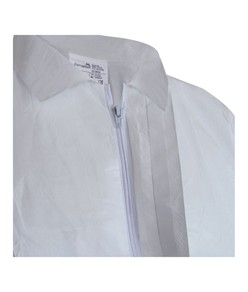 Camici da laboratorio monouso con chiusura a zip ChemSplash