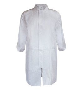 Camici da laboratorio monouso con chiusura a zip ChemSplash