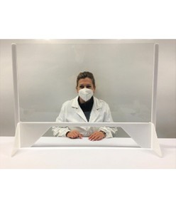 Schermo anti contagio in Policarbonato