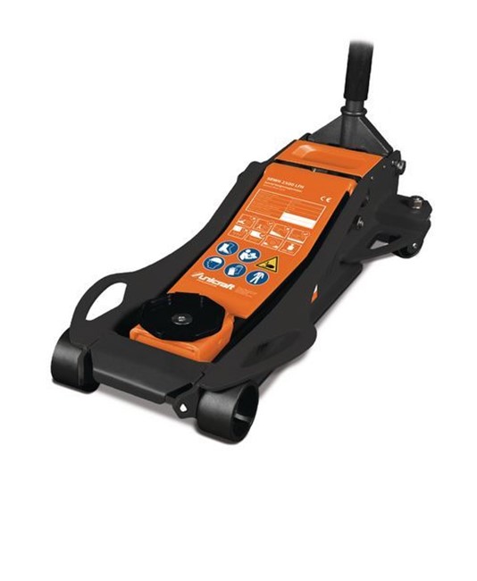 Cric a carrello con doppio pistone Cric a carrello con doppio pistone