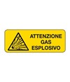 Cartello 'attenzione gas esplosivo'