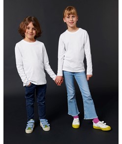 L'iconica t-shirt maniche lunghe da bambino Stanley Stella Mini Hopper