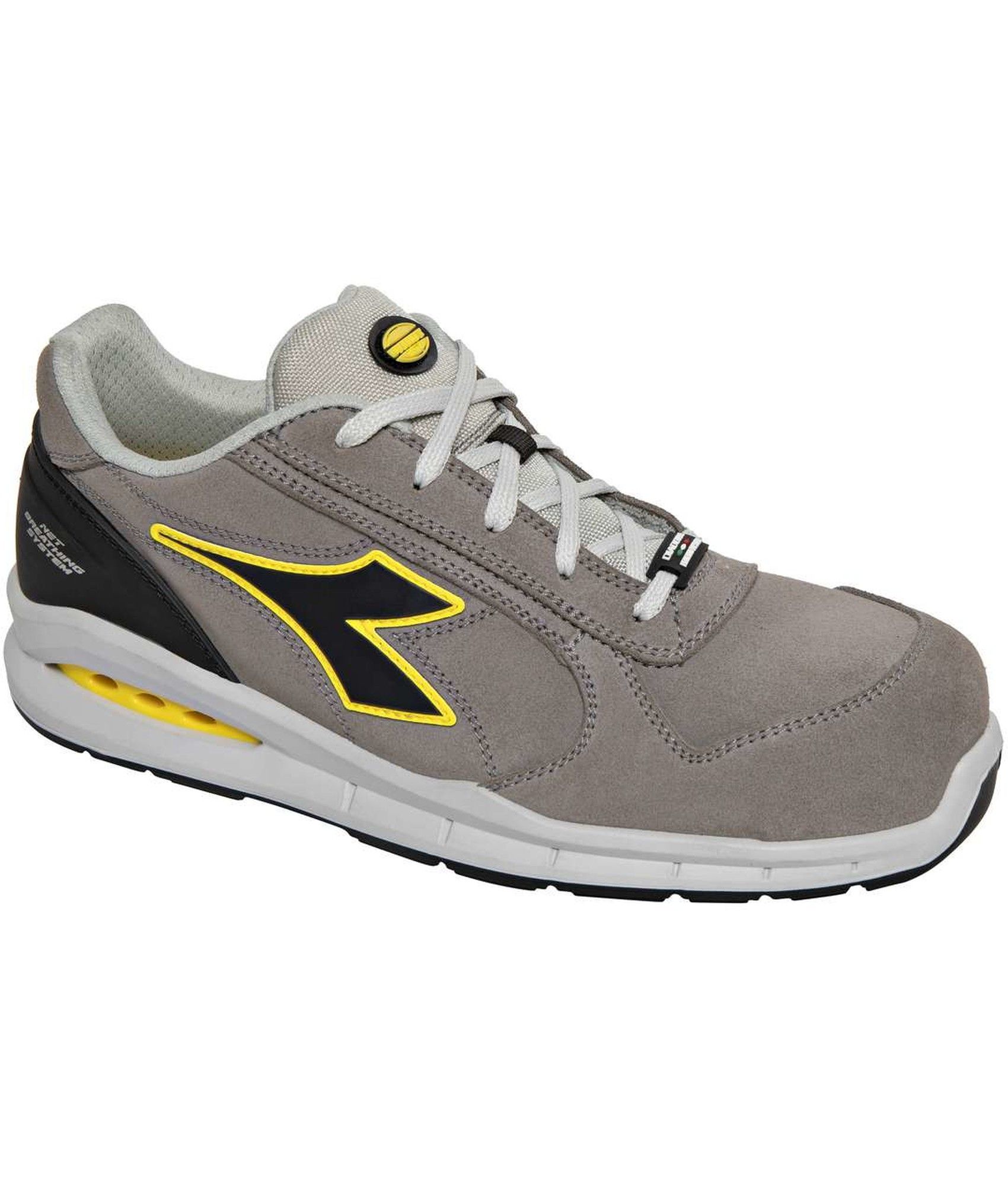 Scarpe antinfortunistiche basse impermeabili S3 Diadora Run Net Airbox Low