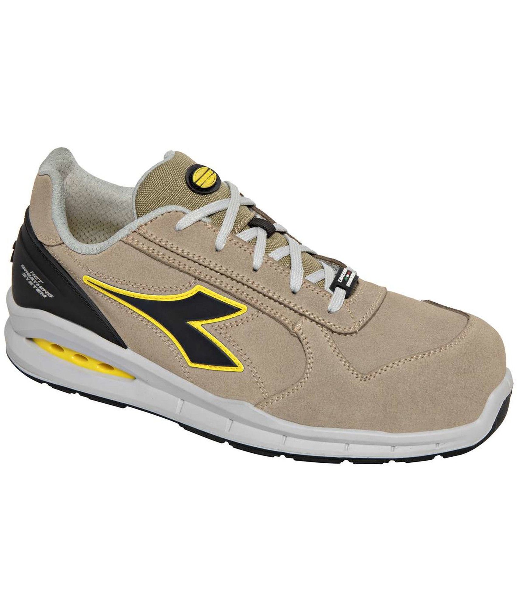 Scarpe antinfortunistiche basse impermeabili S3 Diadora Run Net Airbox Low