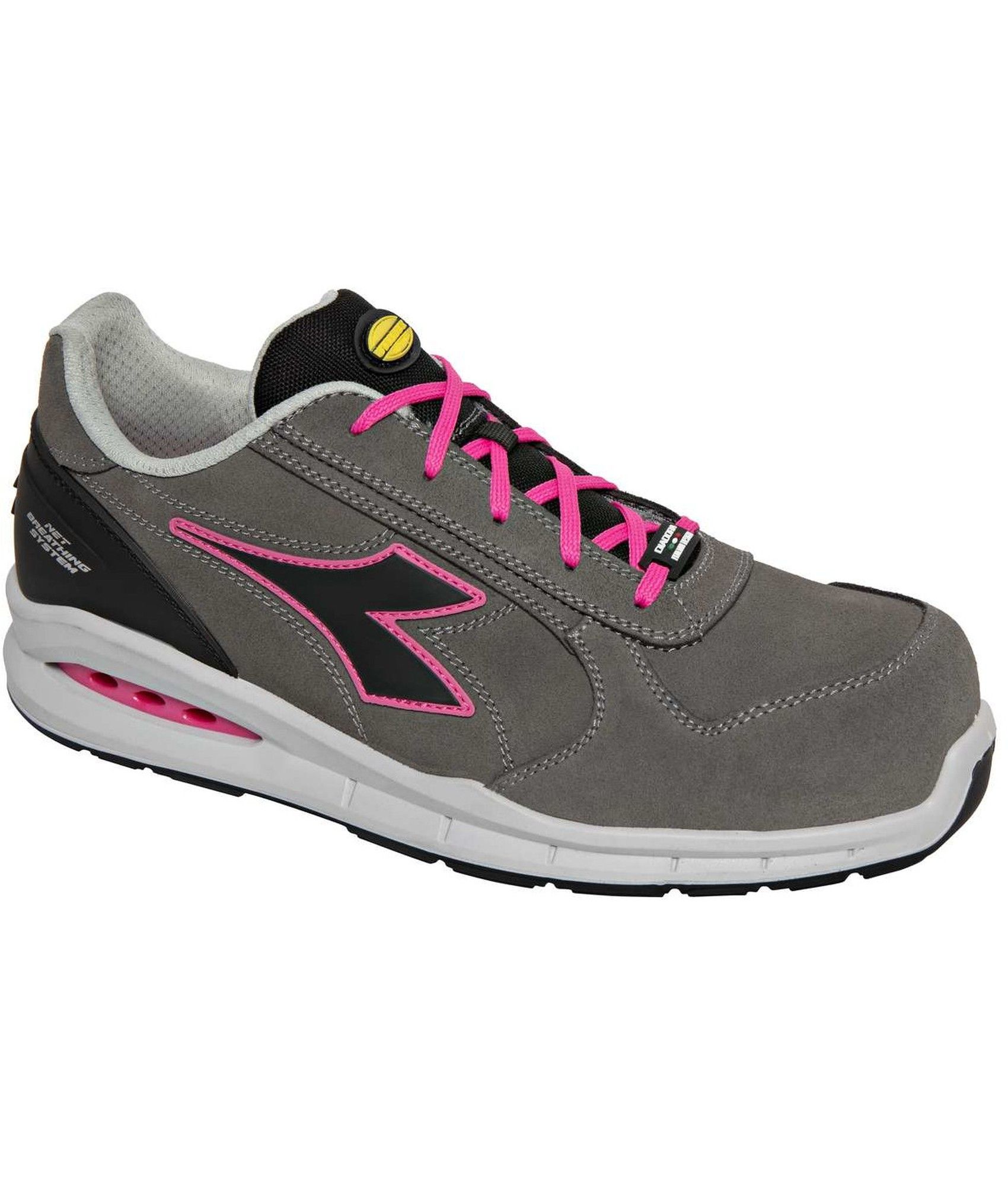 Scarpe antinfortunistiche basse impermeabili S3 Diadora Run Net Airbox Low