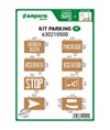 Kit dime con simboli comuni Ampere