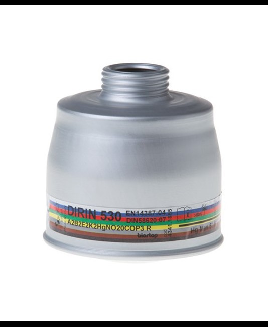 Filtro per maschere A2B2E2K2HGCONOP3 DPI Sèkur Dirin 530