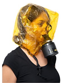 Dispositivo di fuga a cappuccio con filtro DPI Sèkur Escape