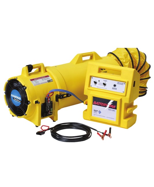 Ventilatore per spazi confinati con sistema completo Ventilatore per spazi confinati con sistema completo