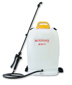 Irroratrice a spalla con motore a batteria - Serbatoio da 15 lt
