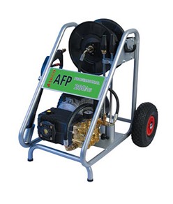 Idropulitrice professionale carrellata ad acqua fredda trifase