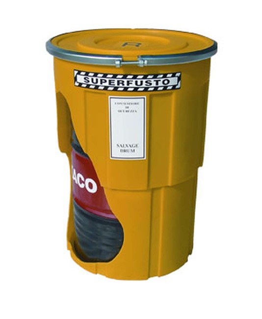 Contenitore di sicurezza per fusti metallici Contenitore di sicurezza per fusti metallici