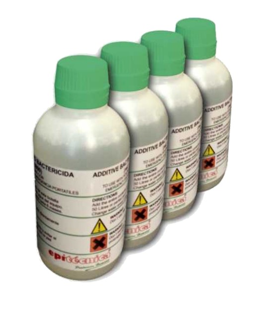 Soluzione di additivo battericida per lavaocchi portatili Soluzione di additivo battericida per lavaocchi portatili