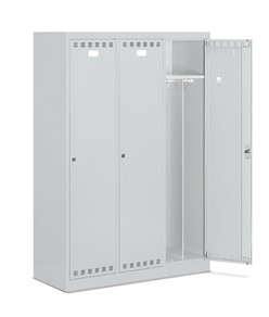 Armadio per spogliatoio a 3 posti Fami