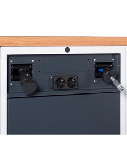 Banco da lavoro con pannelli forati Fami Work Master BR 3000