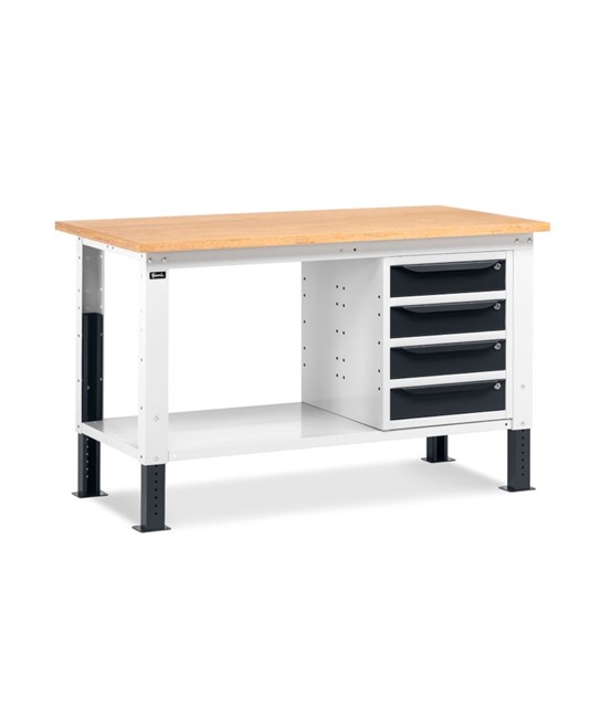 Banco da lavoro con quattro cassetti Fami Work Up Banco da lavoro con quattro cassetti Fami Work Up