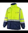 Giacca per cella frigo ad alta visibilità Gold Freeze Hi-Glo® HV25